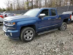 Chevrolet salvage cars for sale: 2016 Chevrolet Silverado K1500 LTZ