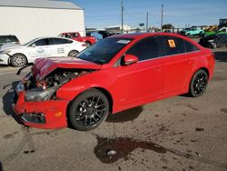 Salvage cars for sale at auction: 2015 Chevrolet Cruze LT