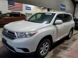 Toyota salvage cars for sale: 2013 Toyota Highlander Base