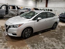 Salvage cars for sale at Milwaukee, WI auction: 2021 Nissan Versa SV