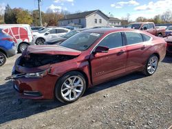 Chevrolet salvage cars for sale: 2016 Chevrolet Impala LT