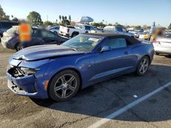 Salvage cars for sale at Van Nuys, CA auction: 2020 Chevrolet Camaro LS