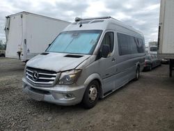 Salvage trucks for sale at Eugene, OR auction: 2015 Mercedes-Benz Sprinter 3500