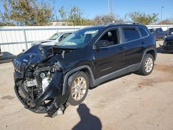 Salvage cars for sale at Oklahoma City, OK auction: 2015 Jeep Cherokee Latitude