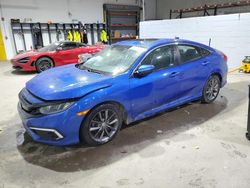 Salvage cars for sale at Candia, NH auction: 2021 Honda Civic EX