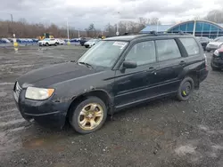 Salvage cars for sale at East Granby, CT auction: 2007 Subaru Forester 2.5X