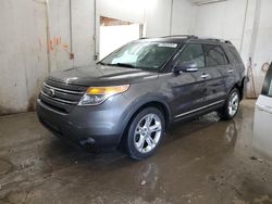 Salvage cars for sale at Madisonville, TN auction: 2015 Ford Explorer Limited