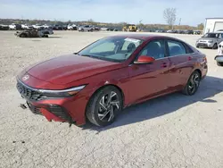 Salvage cars for sale at Kansas City, KS auction: 2024 Hyundai Elantra SEL