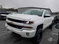 Salvage trucks for sale at Spartanburg, SC auction: 2016 Chevrolet Silverado K1500 LT