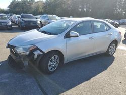 Toyota salvage cars for sale: 2016 Toyota Corolla L