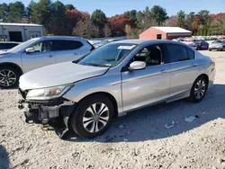 Honda salvage cars for sale: 2015 Honda Accord LX