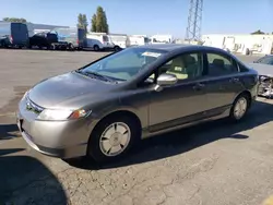 2008 Honda Civic Hybrid en venta en Hayward, CA