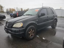 Carros salvage sin ofertas aún a la venta en subasta: 2001 Mercedes-Benz ML 320