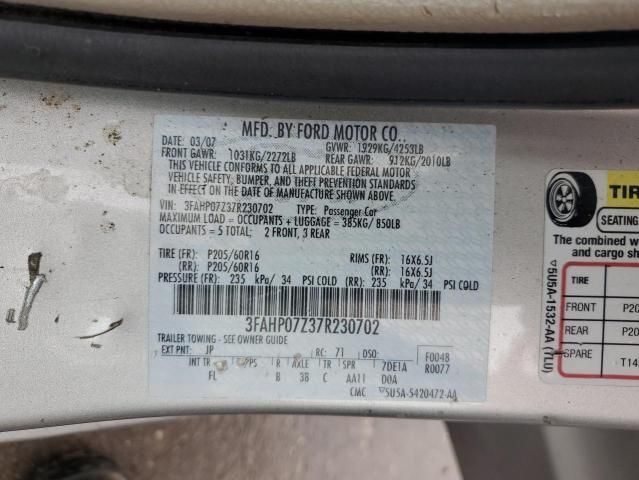 2007 Ford Fusion SE