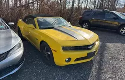 Chevrolet salvage cars for sale: 2011 Chevrolet Camaro LT