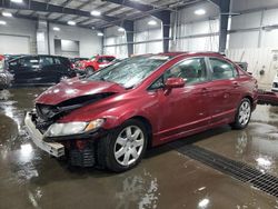 Honda salvage cars for sale: 2009 Honda Civic LX