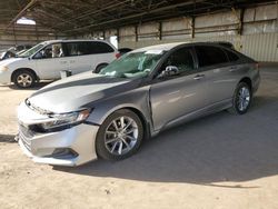 Honda salvage cars for sale: 2021 Honda Accord LX