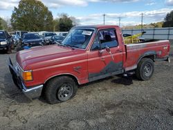 Salvage trucks for sale at Mocksville, NC auction: 1988 Ford F150