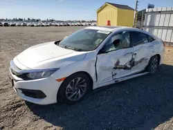 Salvage cars for sale at Sacramento, CA auction: 2016 Honda Civic EX