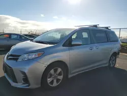 Toyota Vehiculos salvage en venta: 2019 Toyota Sienna LE