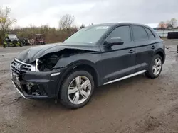 Audi q5 salvage cars for sale: 2018 Audi Q5 Premium