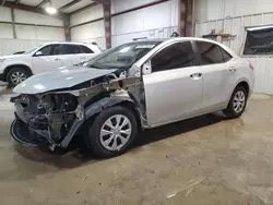 Salvage cars for sale at Haslet, TX auction: 2015 Toyota Corolla L