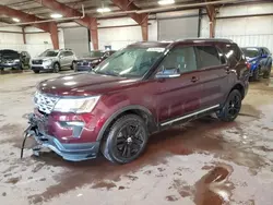 Ford Explorer xlt salvage cars for sale: 2018 Ford Explorer XLT