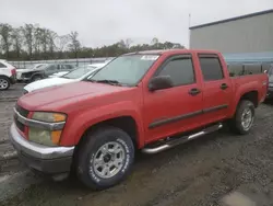 Salvage cars for sale at Spartanburg, SC auction: 2005 Chevrolet Colorado