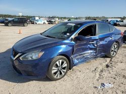 Salvage cars for sale at Houston, TX auction: 2019 Nissan Sentra S