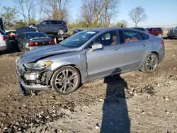 Salvage cars for sale at Cicero, IN auction: 2020 Ford Fusion Titanium