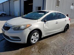 Salvage cars for sale at Mercedes, TX auction: 2015 KIA Forte LX