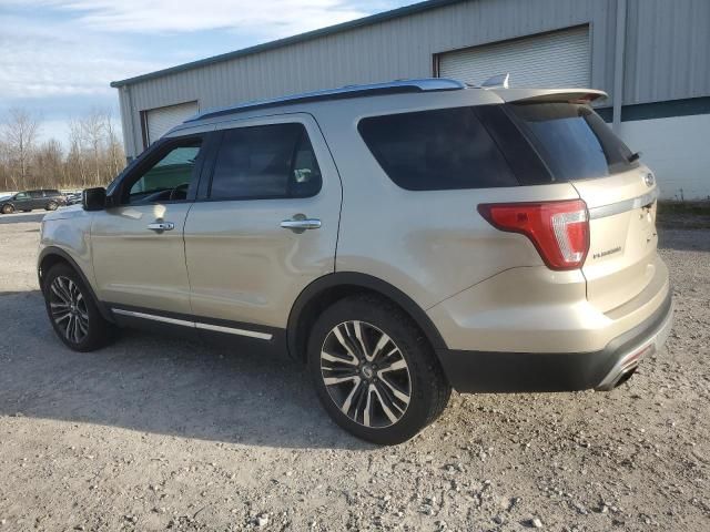 2017 Ford Explorer Platinum