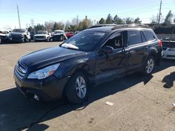 Salvage cars for sale from Copart Cleveland: 2013 Subaru Outback 2.5I Limited