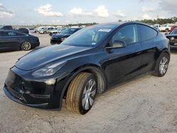 Salvage cars for sale at Houston, TX auction: 2024 Tesla Model Y