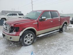 Salvage cars for sale at Bismarck, ND auction: 2010 Ford F150 Supercrew