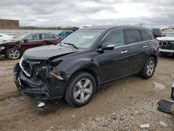 Salvage cars for sale at Kansas City, KS auction: 2012 Acura MDX Technology