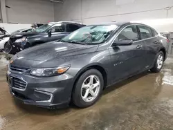 Chevrolet Malibu ls salvage cars for sale: 2018 Chevrolet Malibu LS