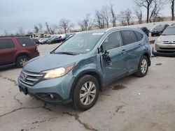 Salvage cars for sale at Bridgeton, MO auction: 2014 Honda CR-V EXL