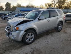 Salvage cars for sale from Copart Wichita, KS: 2009 Ford Escape Limited