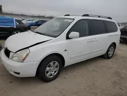 Salvage cars for sale at Kansas City, KS auction: 2008 KIA Sedona EX