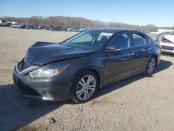 Salvage cars for sale at Assonet, MA auction: 2017 Nissan Altima 3.5SL