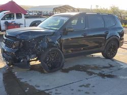 Salvage cars for sale at Grand Prairie, TX auction: 2024 KIA Telluride SX