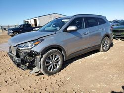 Hyundai salvage cars for sale: 2018 Hyundai Santa FE SE