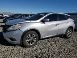 Salvage cars for sale at Reno, NV auction: 2016 Nissan Murano S