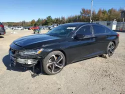 Salvage cars for sale at Memphis, TN auction: 2019 Honda Accord Sport