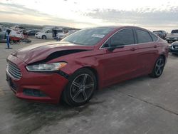 Salvage cars for sale from Copart Grand Prairie, TX: 2014 Ford Fusion SE