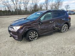 Salvage cars for sale from Copart Cicero, IN: 2018 Toyota Rav4 Limited