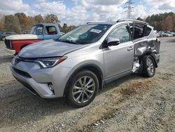 Salvage cars for sale at Mebane, NC auction: 2017 Toyota Rav4 Limited