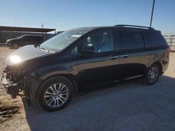 Salvage cars for sale at Andrews, TX auction: 2019 Toyota Sienna XLE