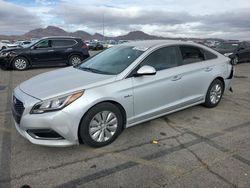 Salvage cars for sale at auction: 2016 Hyundai Sonata Hybrid